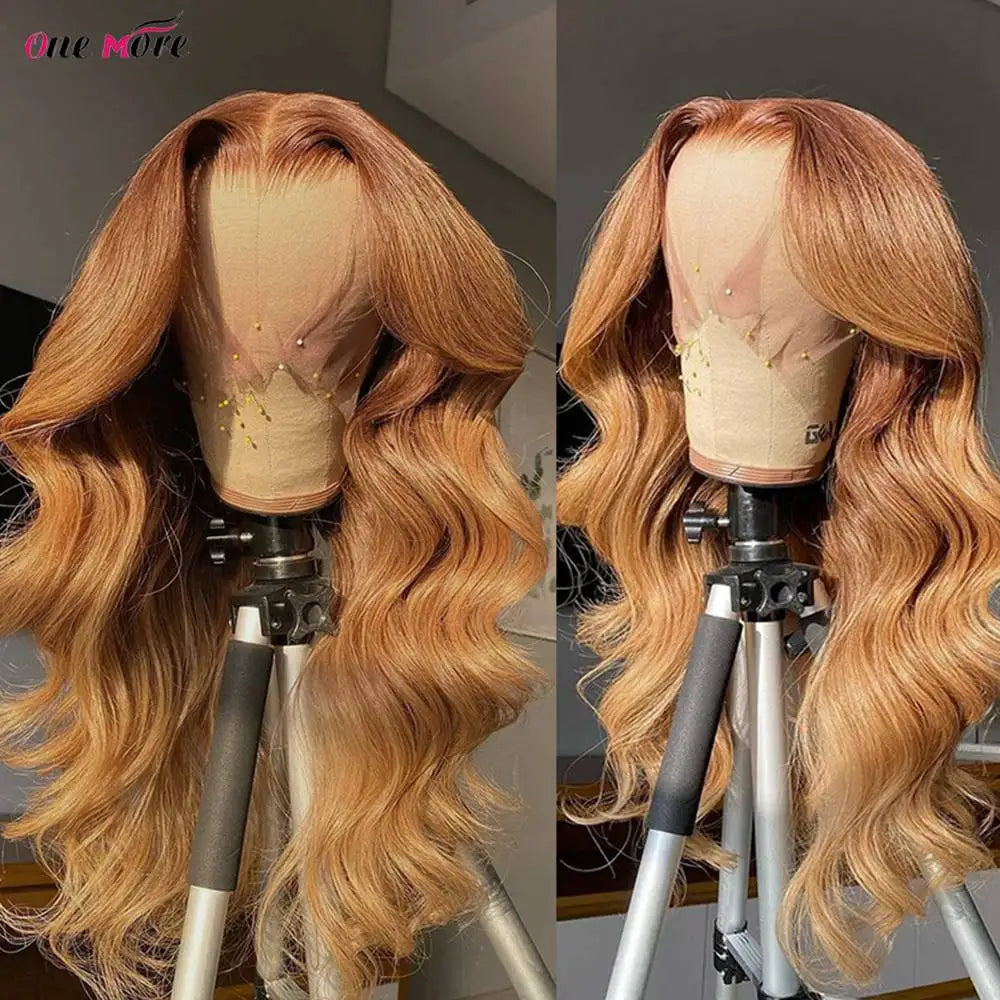 Long Honey Blonde Lace Front Wig 13x4 Colored Lace Front Human Hair Wigs For Women Body Wave Lace Front Wig 5x5 Closure Wig