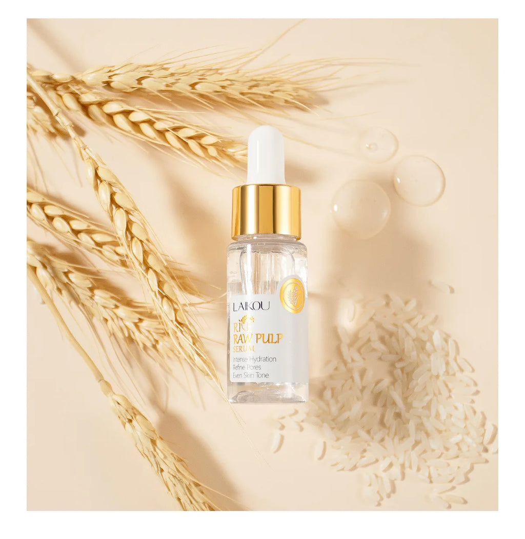 17ml White Rice Essences Skin Care Hydrating Face Serums Deeply Moisturizing Face Serums for Woman