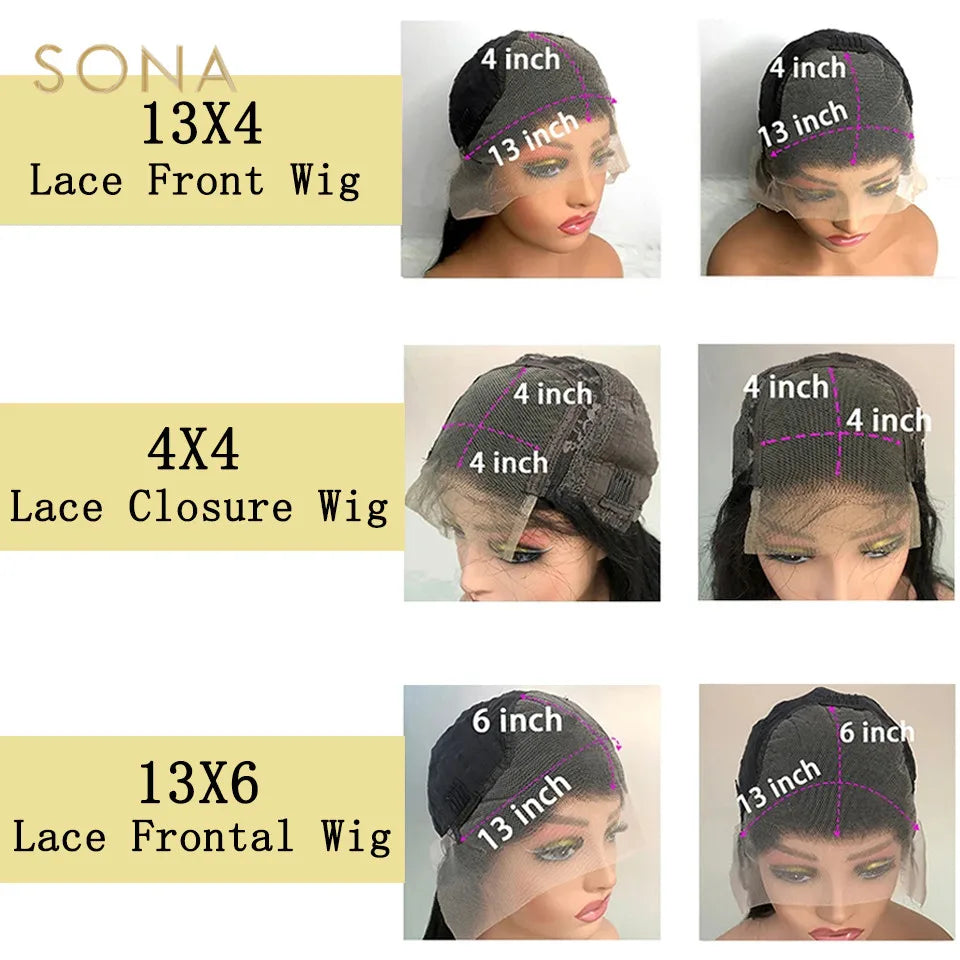 13x6 HD Transparent Lace Frontal Wig Pre Plucked Ombre Honey Blonde Lace Front Wigs Colored Human Hair Wigs with Brown Root