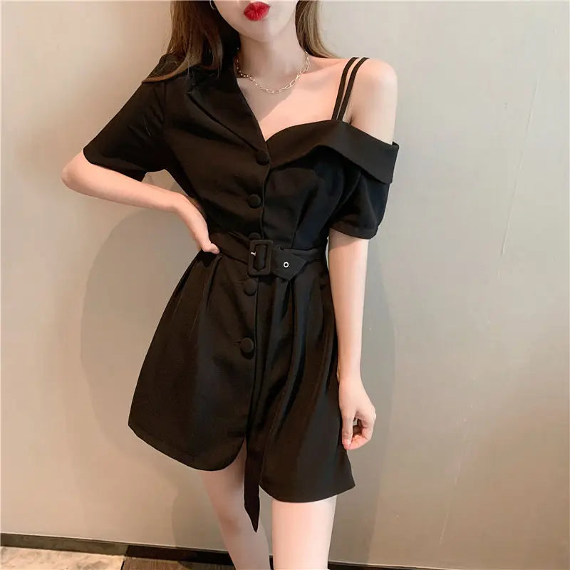 Dresses for Women 2025 Silk Clothes Formal Occasion Blazer Woman Dress Satin Chiffon Mini Short Sensual Sexy One-piece New In X