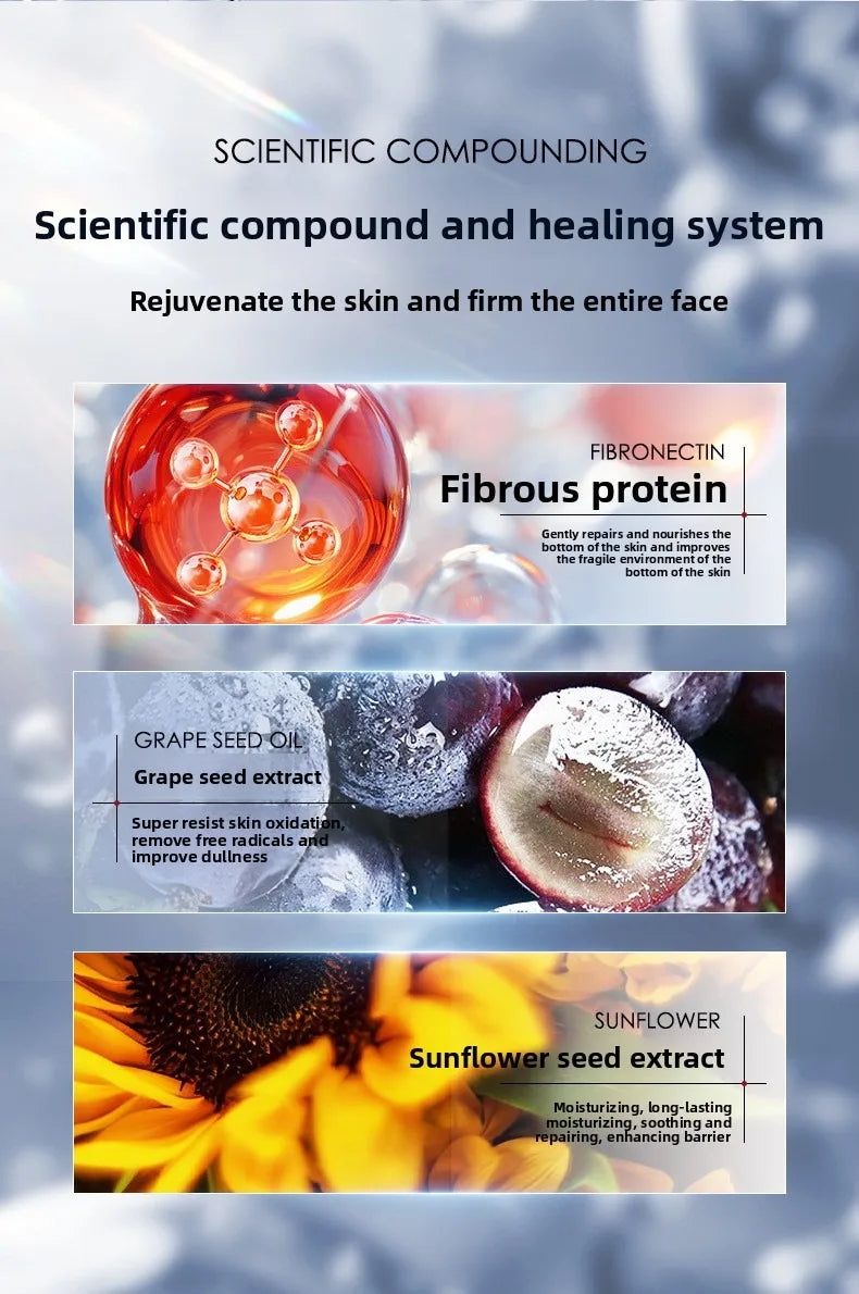 Serum Protein Essence  Anti- Wrinkle Face Serum  Fade Fine Lines Facial Moisturizing brightning Anti Aging Firming Skin Care