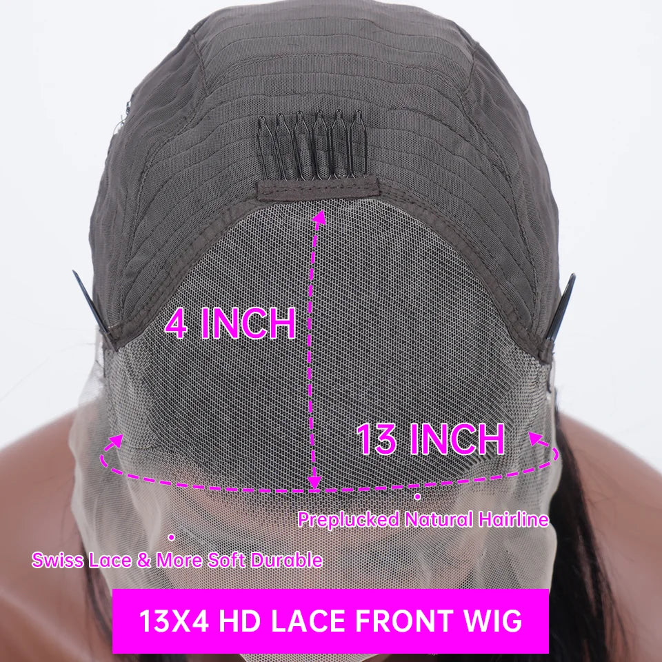 Highlight Wig Human Hair 13x6 Hd Lace Frontal Wig Natural Hairline Pre Plucked 40 Inch 13x4 Honey Blond Body Wave Lace Front Wig