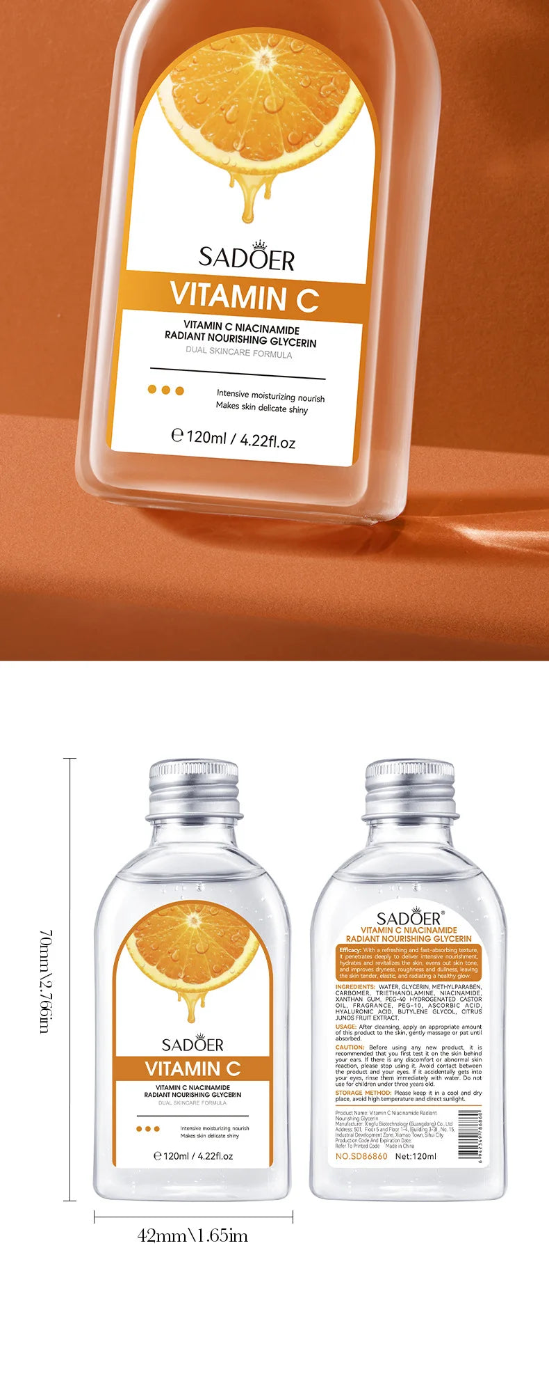 Moisturizing Exfoliating Serum Removes Dead Cells, Hydrates Deeply and Enhances Care