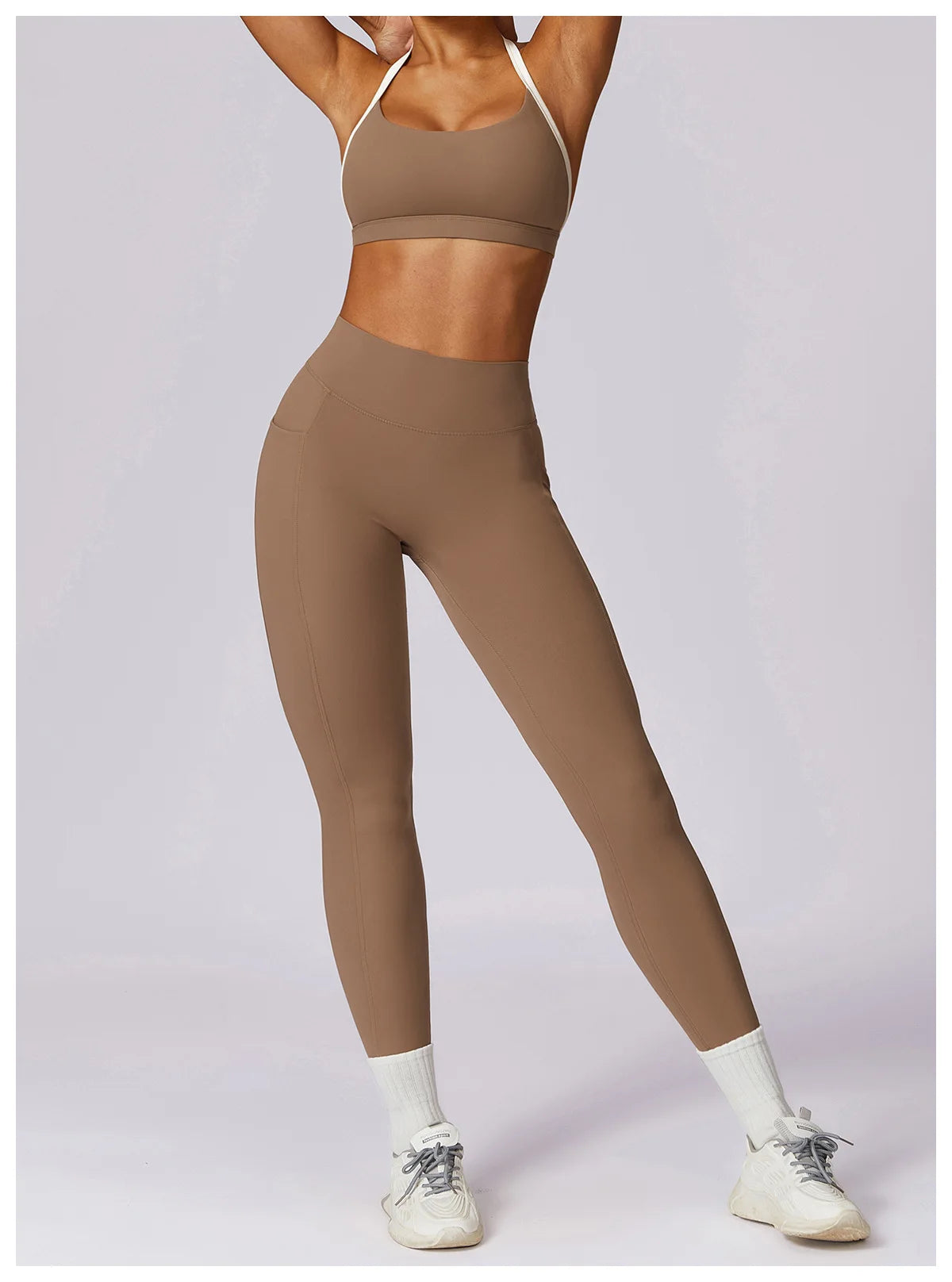 Gym Sport Underwear Sports Bra Anti-sweat Breathable Sexy Yoga Bra Shockproof Crop Top Fitness Top Push up Workout Top Women