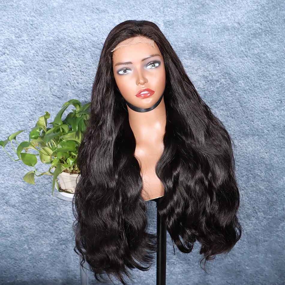 Super Double Drawn Human Hair Wigs HD Lace Body Wave 13x4 Lace Frontal Wig 200 250% Density Vietnamese Raw Virgin Hair For Women