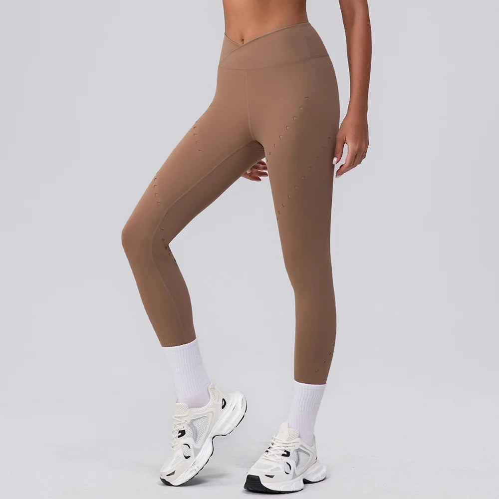 Gym Sportswear Woman Breathable Workout Tights Casual Running Yoga Shorts Impact Pants High Waist Fitness Leggings XP99