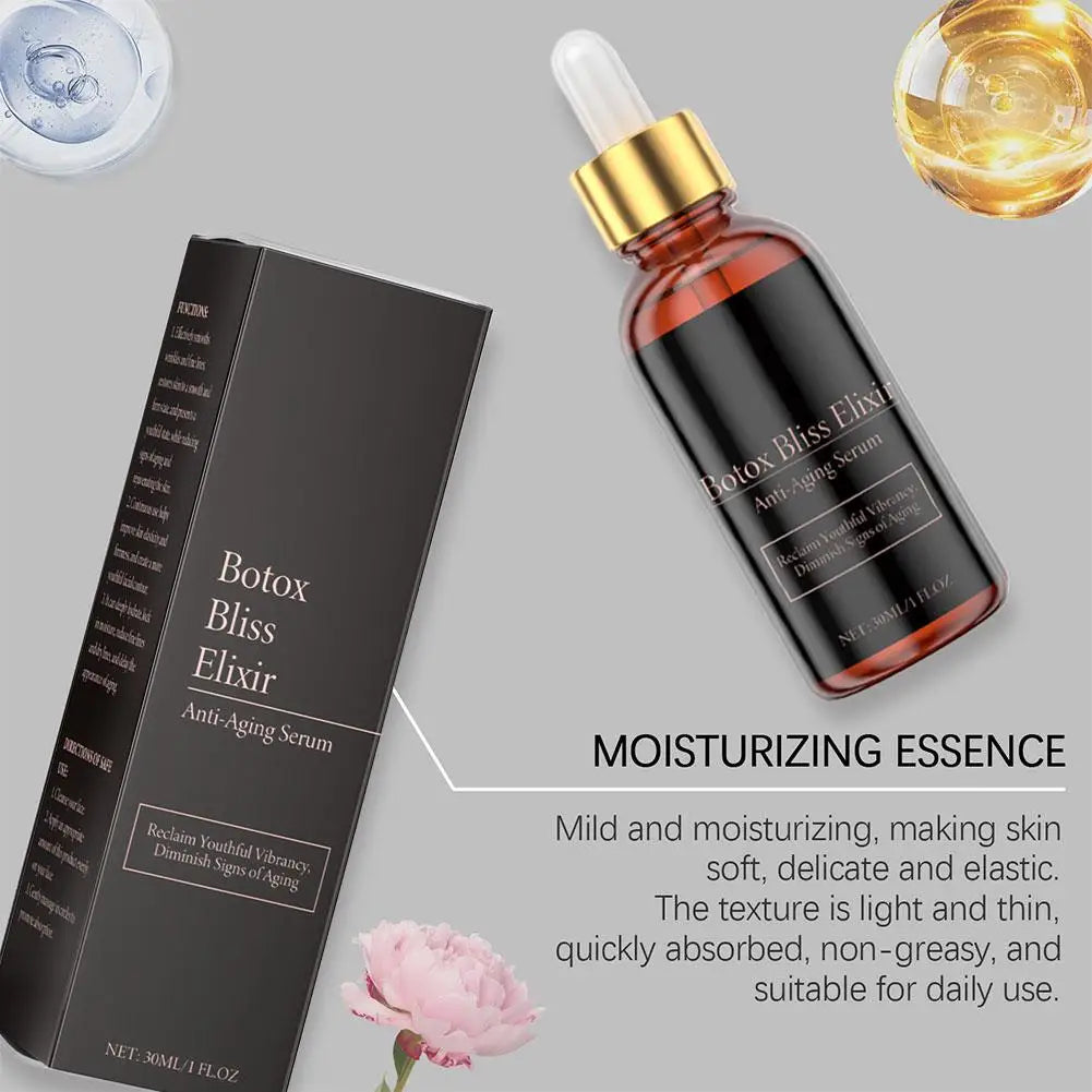 Moisturizing Serum Hydrating Improves Skin Texture Firms Brightens Reduces Fine Lines Softens Skin Deep Nourishes 30ml