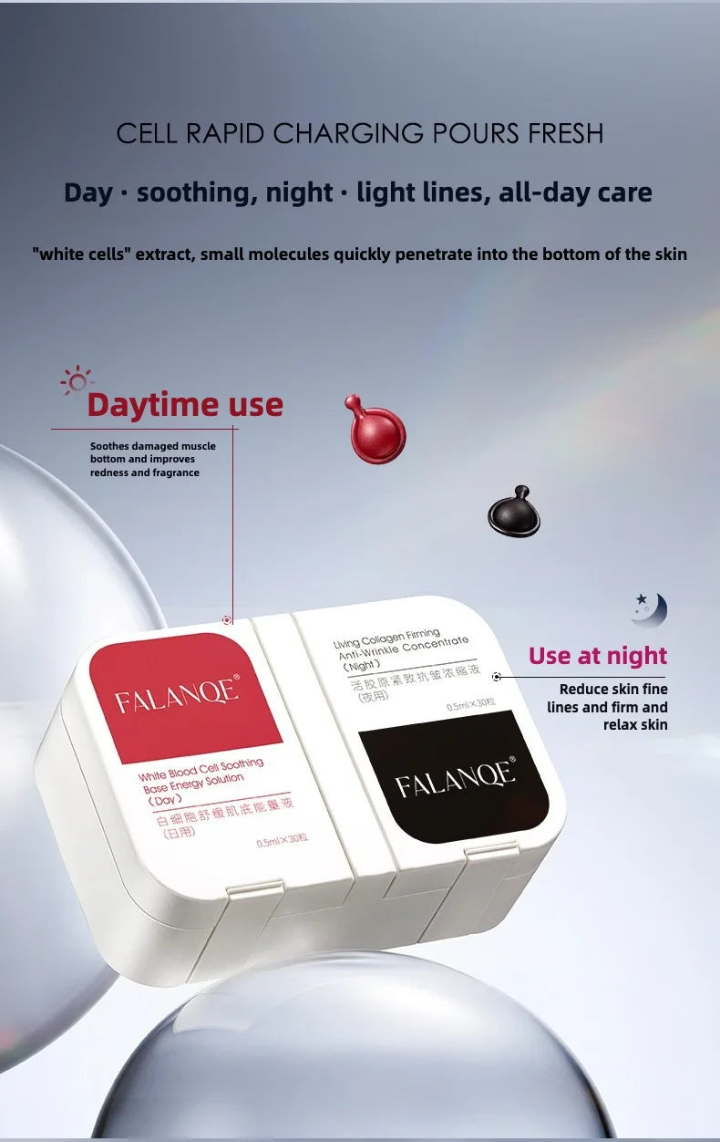 Serum Protein Essence  Anti- Wrinkle Face Serum  Fade Fine Lines Facial Moisturizing brightning Anti Aging Firming Skin Care