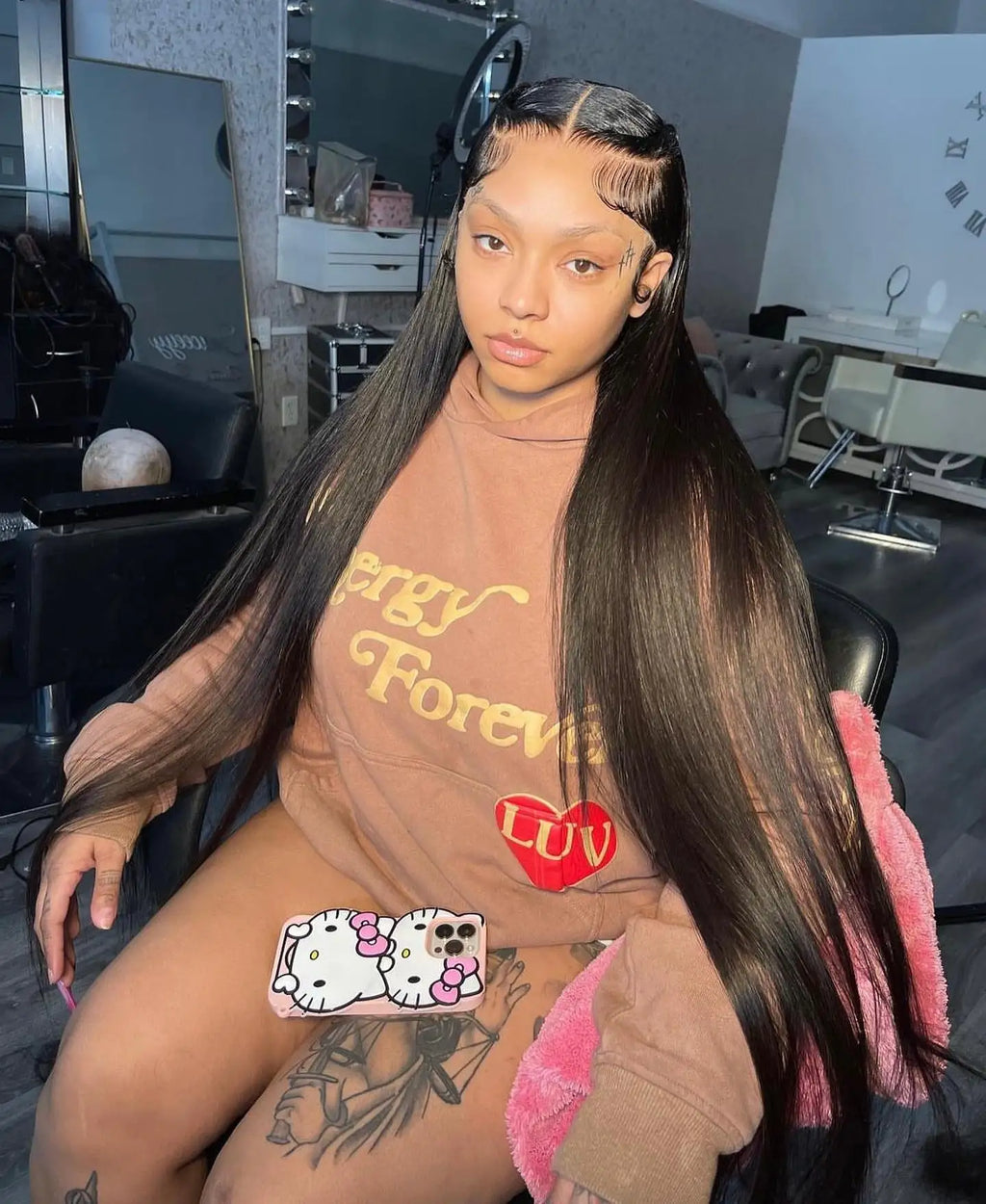 220 Density 13x6 Hd Transparent Human Hair Lace Frontal Wig 13x4 Bone Straight Lace Front Wig 360 PrePlucked Lace Wigs For Women