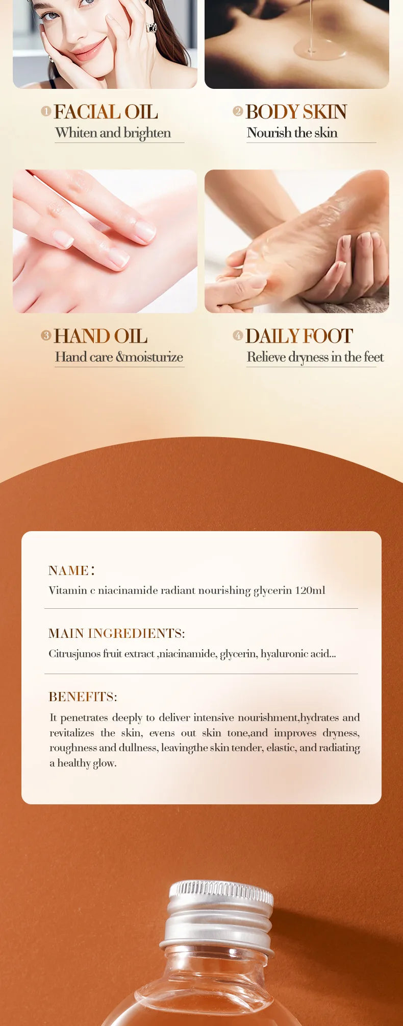 Moisturizing Exfoliating Serum Removes Dead Cells, Hydrates Deeply and Enhances Care