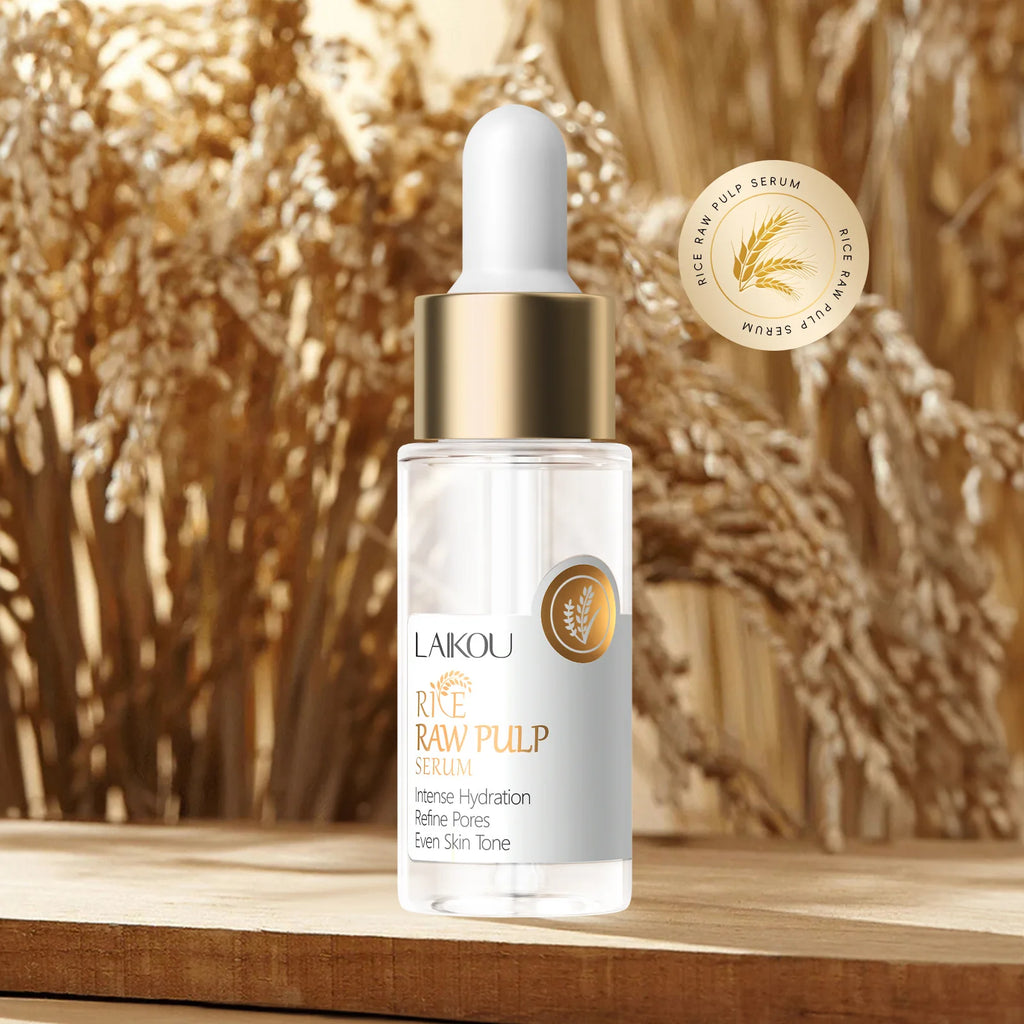 17ml White Rice Essences Skin Care Hydrating Face Serums Deeply Moisturizing Face Serums for Woman