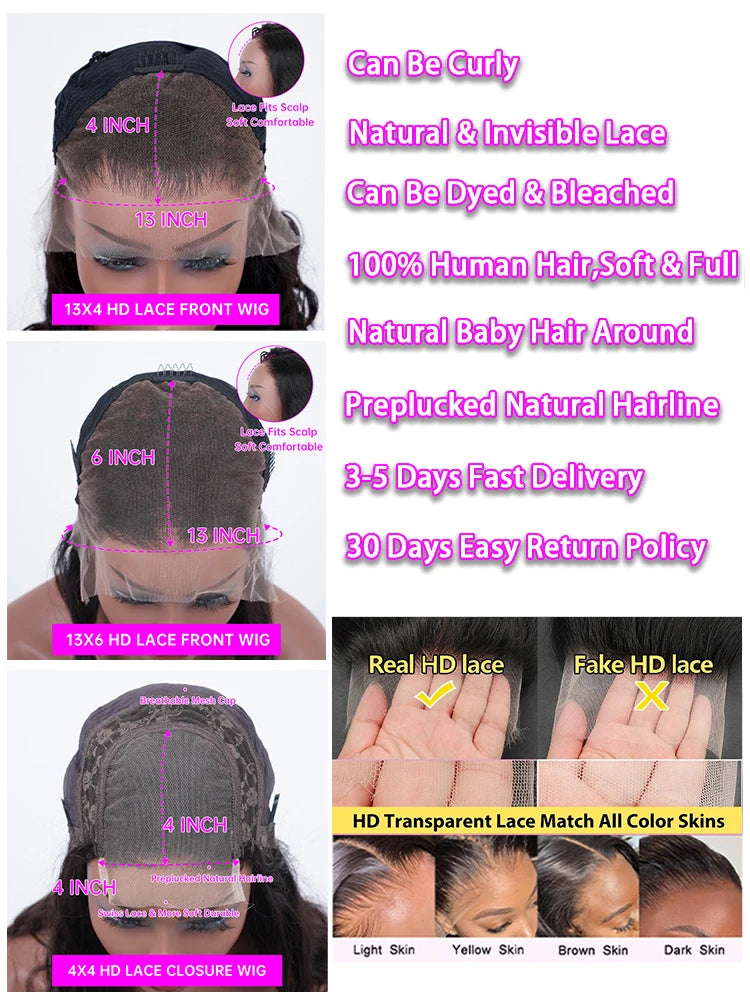 Highlight Wig Human Hair 13x4 Hd Lace Frontal Wig 30 40 Inch Brazilian Hair Wigs For Women Honey Blonde Body Wave Lace Front Wig