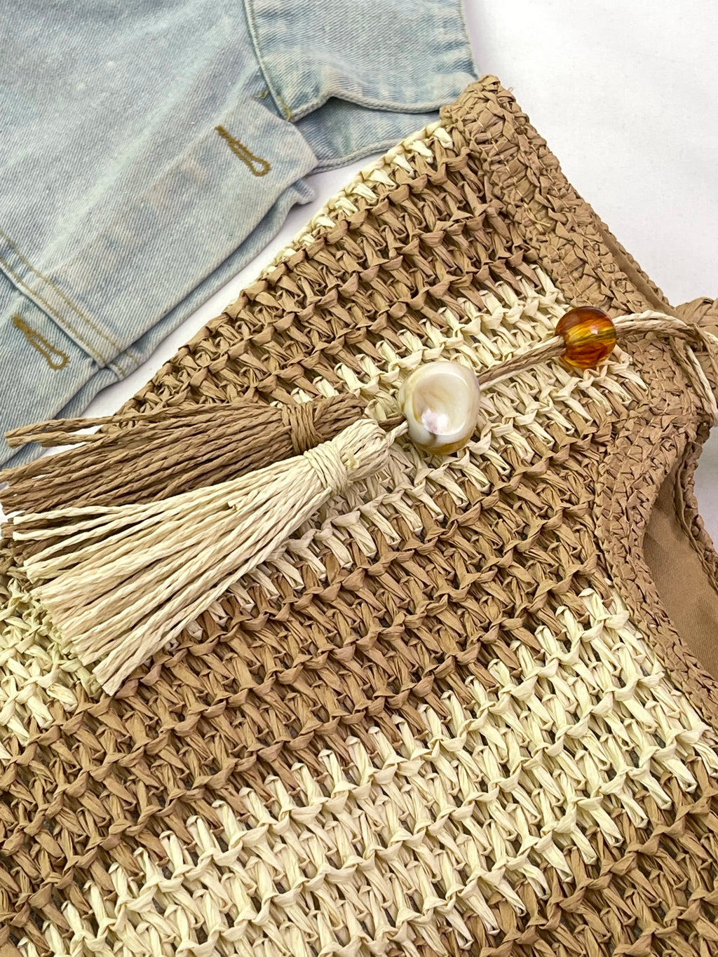 Women handbags.2025 Summer New Striped Handbag Large-capacity lightweight leisure one-shoulder straw bag holiday shopping basket