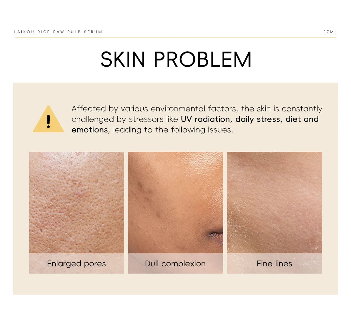 17ml White Rice Essences Skin Care Hydrating Face Serums Deeply Moisturizing Face Serums for Woman