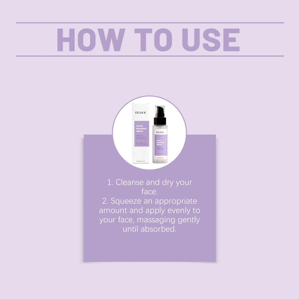 Facial Serum - A Skincare Serum for Hydrating, Moisturizing, Softening, Brightening & Nourishing Facial Skin