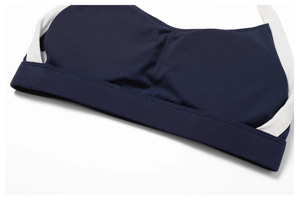 Gym Sport Underwear Sports Bra Anti-sweat Breathable Sexy Yoga Bra Shockproof Crop Top Fitness Top Push up Workout Top Women