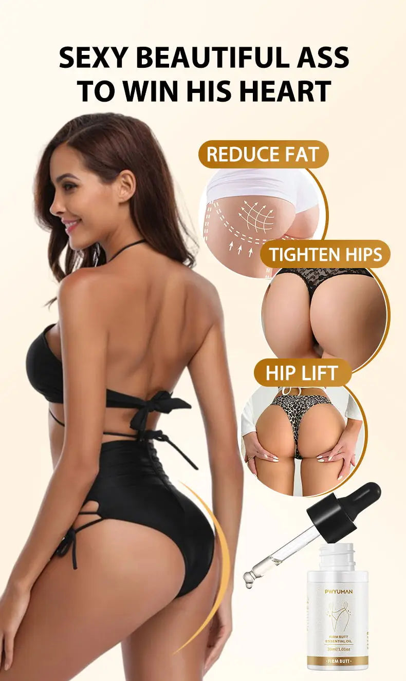 Natural Buttock Augmentation serums Effective Butt Enlargement Growth Lift Up Ass Firm Breast Bigger Sexy Body Care For Women