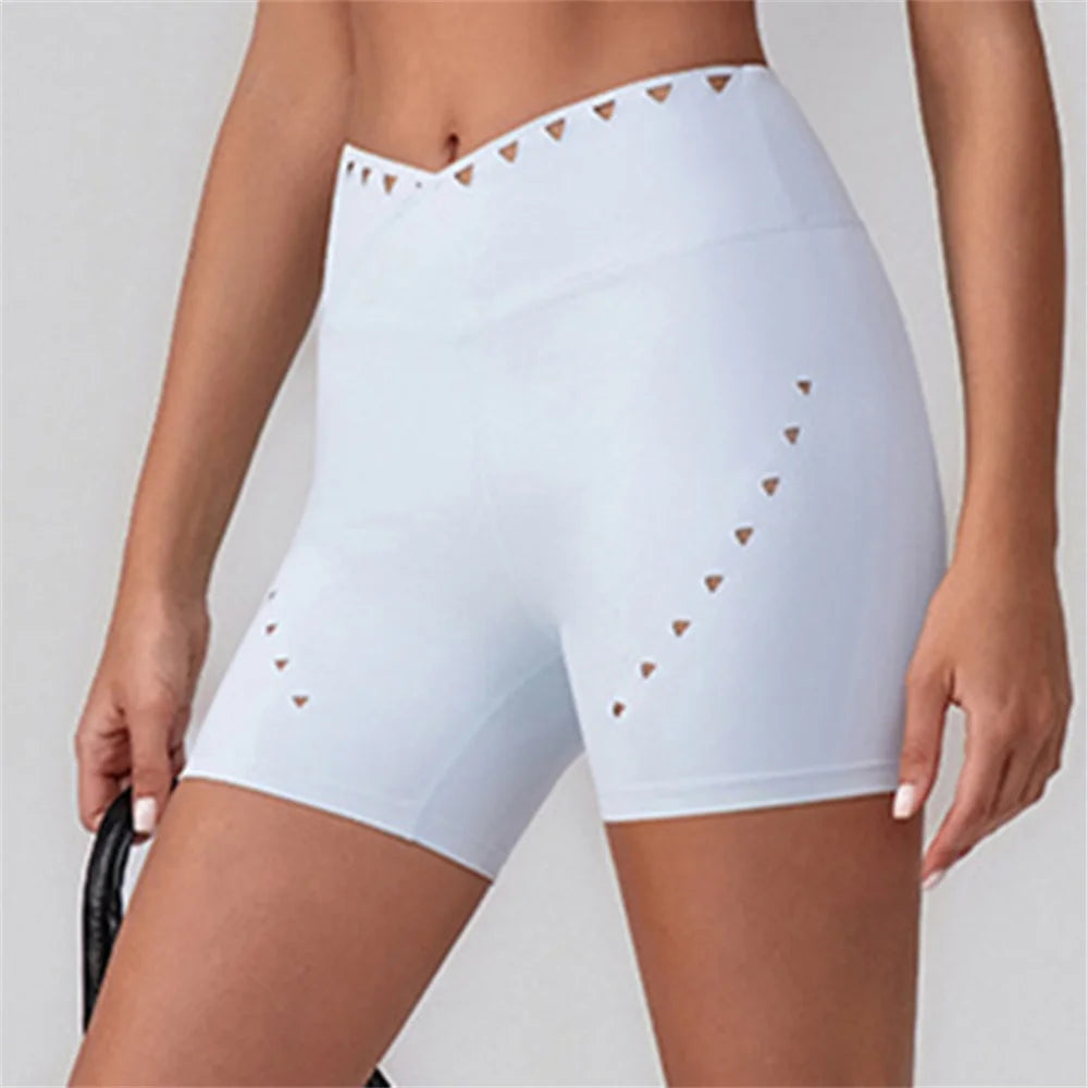 Gym Sportswear Woman Breathable Workout Tights Casual Running Yoga Shorts Impact Pants High Waist Fitness Leggings XP99