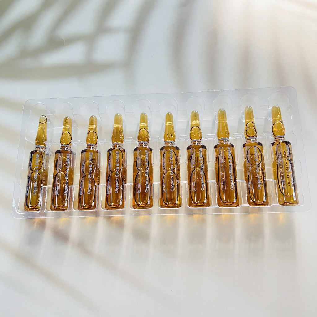 Spain Organic Silica DMAE Face Serums Facial Lifting Firming Improves Sagging Anti-aging Nourishing Anti-wrinkle Skin Care