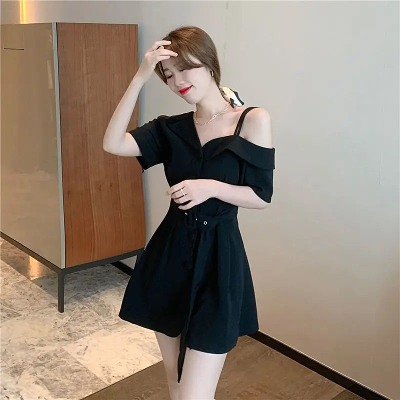 Dresses for Women 2025 Silk Clothes Formal Occasion Blazer Woman Dress Satin Chiffon Mini Short Sensual Sexy One-piece New In X