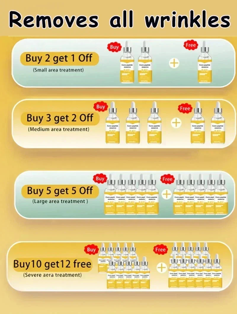 Remove Wrinkle Fine Lines around the Eyes Anti-wrinkle facial serums reducing sagging and drooping Enhances Skin Elasticity