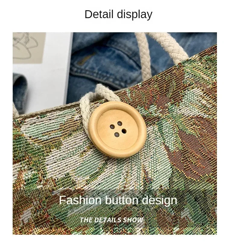 Women Ins Style Portable Hand Bag Linen Bag Students Handbags Fashion Ladies Top-handle Bags Designer Luxury Сумка Женская Bolsa