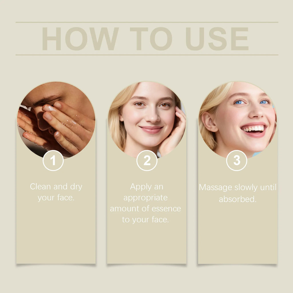 Facial Care Serum for Daily Use Hydrates Moisturizes & Nourishes Facial Skin Supports Plump Radiant Complexion for Facial Care