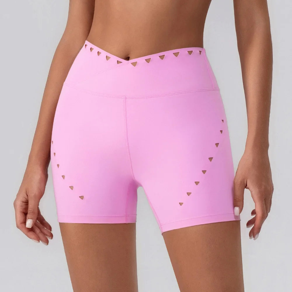 Gym Sportswear Woman Breathable Workout Tights Casual Running Yoga Shorts Impact Pants High Waist Fitness Leggings XP99