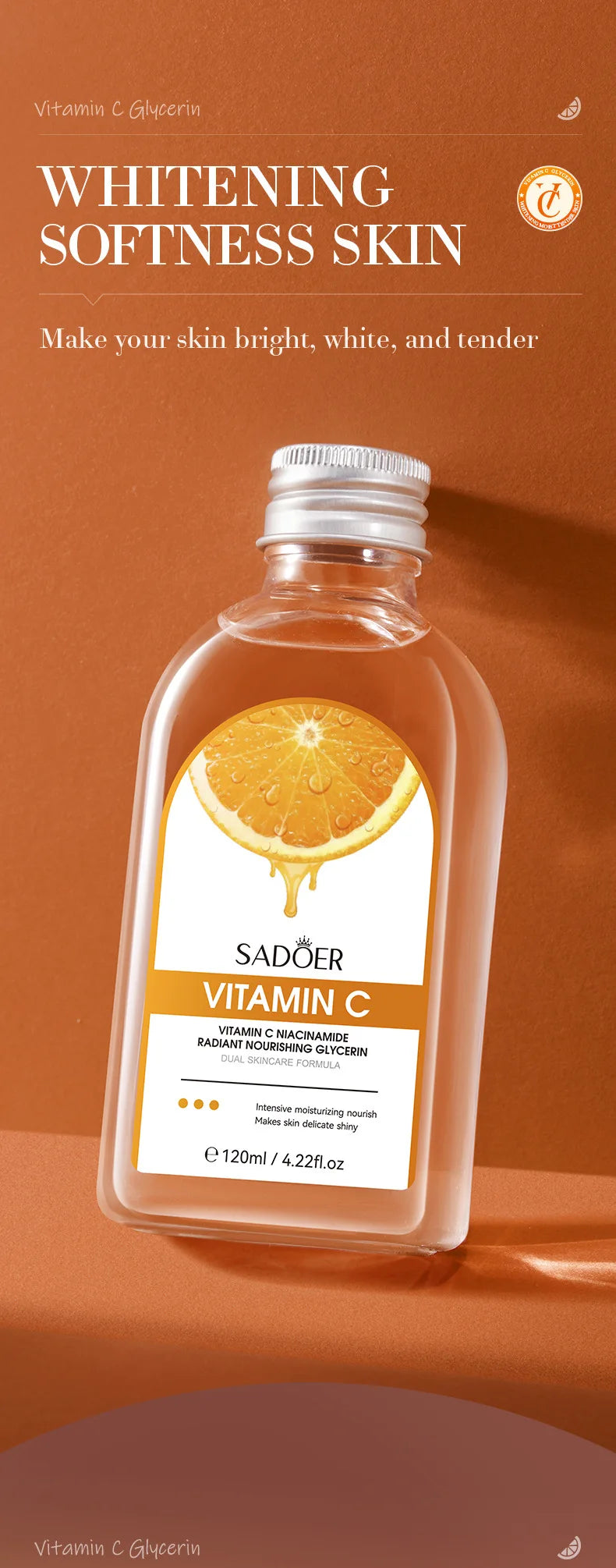 Moisturizing Exfoliating Serum Removes Dead Cells, Hydrates Deeply and Enhances Care