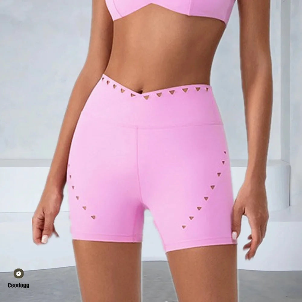 Gym Sportswear Woman Breathable Workout Tights Casual Running Yoga Shorts Impact Pants High Waist Fitness Leggings XP99