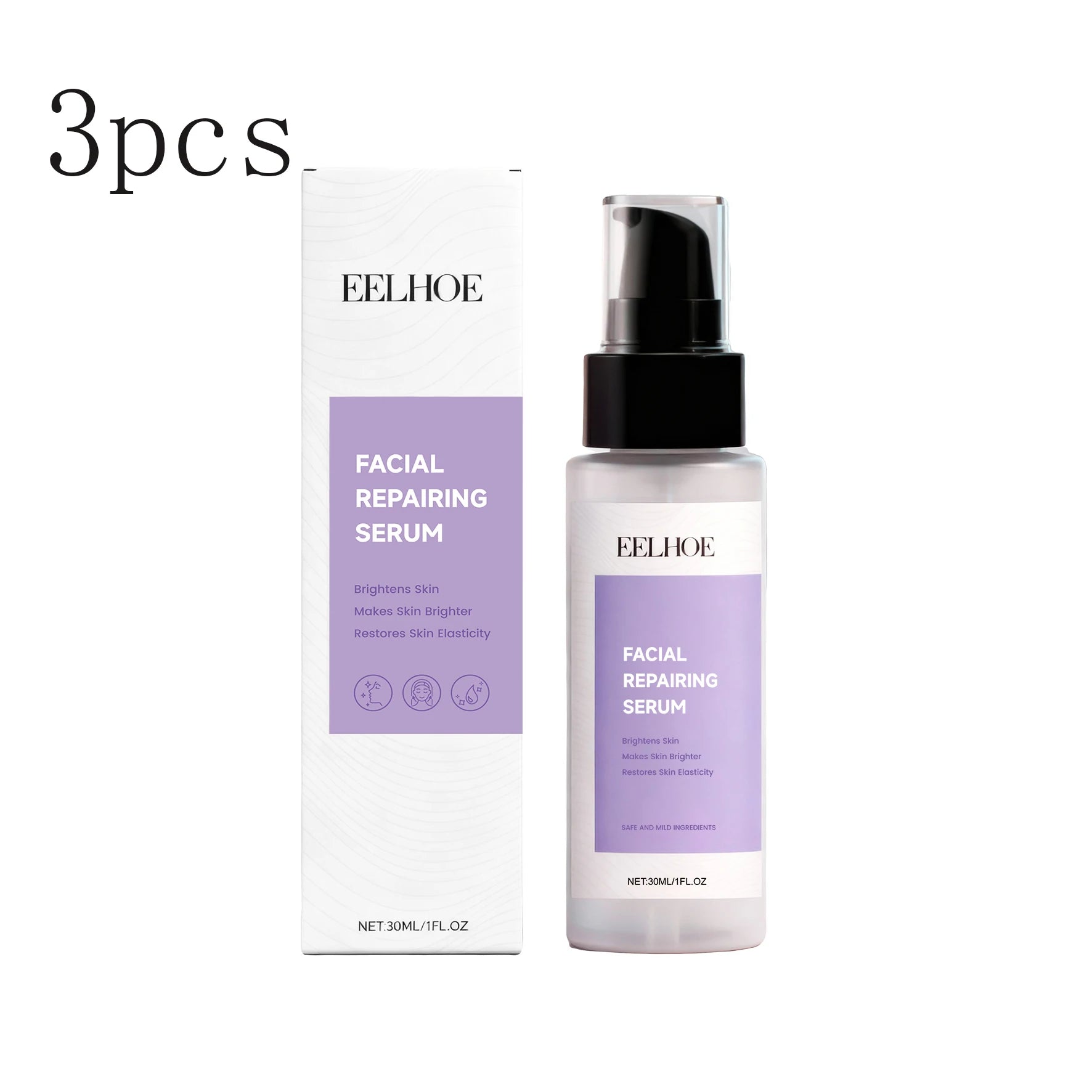 Facial Serum - A Skincare Serum for Hydrating, Moisturizing, Softening, Brightening & Nourishing Facial Skin