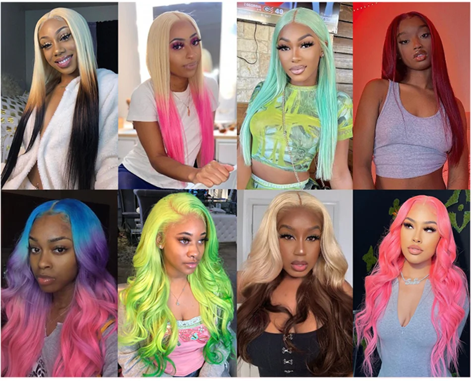 13x6 HD Transparent 613 Blonde Lace Frontal Human Hair Wigs Body Wave Lace Wigs Tuneful 613 Blonde Lace Front Human Hair Wigs