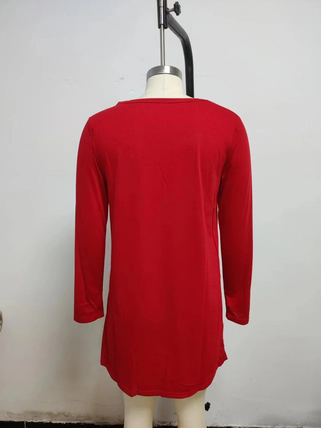 Dresses for Women European and American autumn and Winter Elegant Everyday Loose Party Dress Buttons Long Sleeve Dress