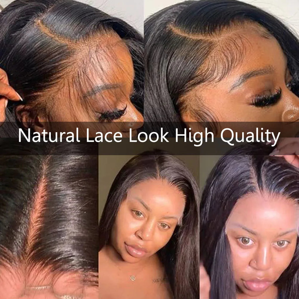 Hd Lace Wig 13x6 Human Hair 13x6 Hd Lace Frontal Wig Straight Lace Front Wigs Human Hair Bone Straight Human Hair Wigs Moxika