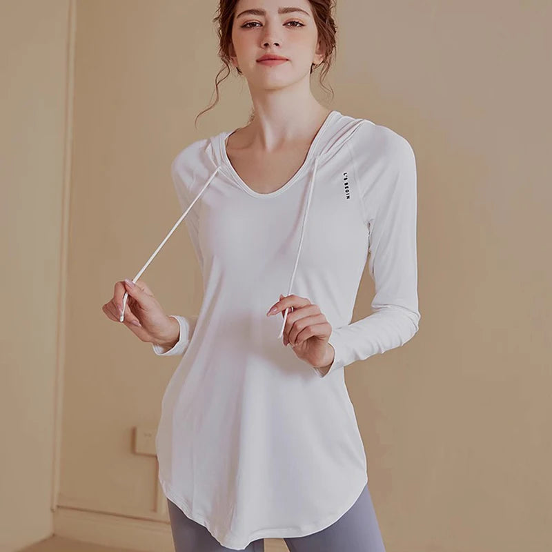 Women's Sports Wear For Fitness Running Jogging Seamless Long Sleeve Gym Woman Sport Shirt Yoga Top Female Workout Tops T-shirt